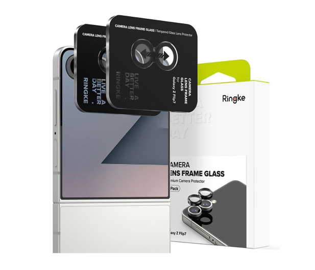 Ringke OSŁONA APARATUCAMERA FRAME PROTECTOR 2-PACK GALAXY Z FLIP 7 - 1347838 - zdjęcie
